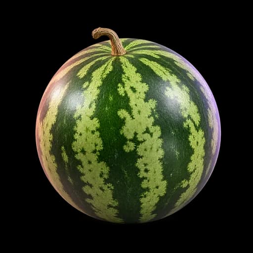 مقارنة الحجم: بحجم بطيخة صغيرة تقريبًا